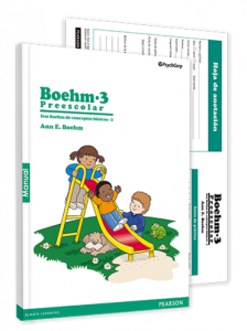 BOEHM-3 Preescolar - Test Boehm de Conceptos básicos